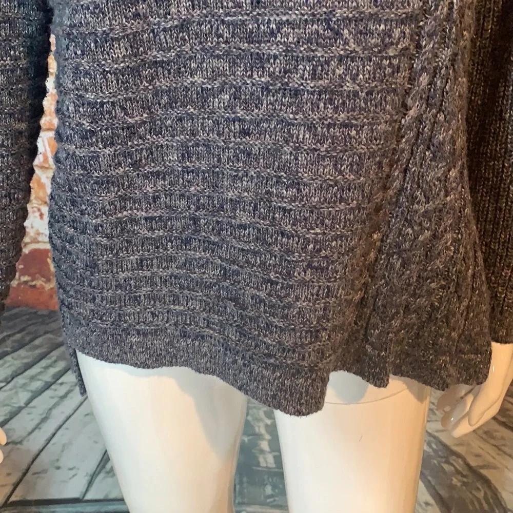 Habitat Blue Heathered Sweater - Picture 3 of 8